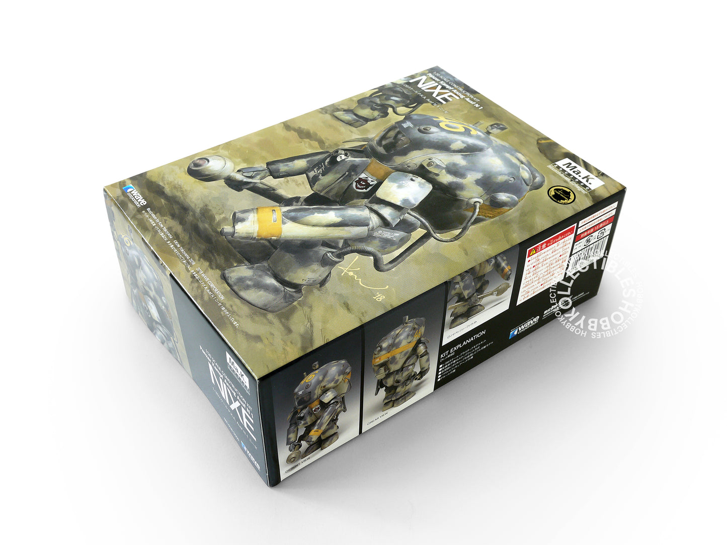 Ma.K Wave SF3D 1/20 PKA Ausf. N1 Nixe Mecha Model Kit