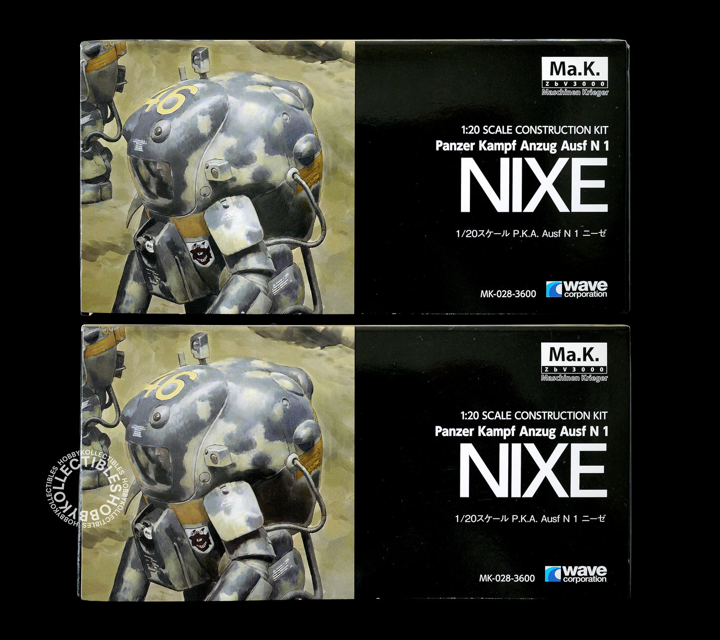 Ma.K Wave SF3D 1/20 PKA Ausf. N1 Nixe Mecha Model Kit