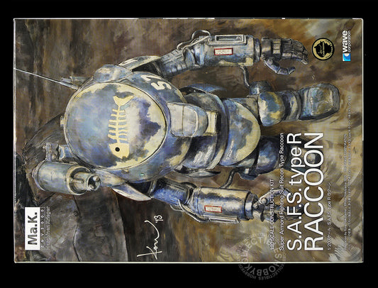 Ma.K Wave SF3D 1/20 Mecha SAFS Raccoon Model Kit
