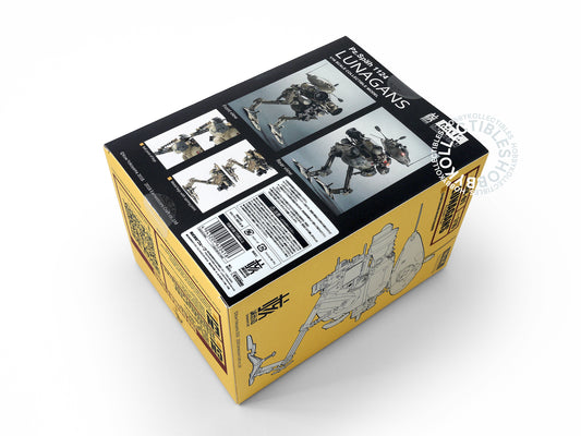 Ma.K Wave SF3D Earnestcore Craft 1/16 Lights-Up Luna Gans Action Figure MK-01 Factory Sealed