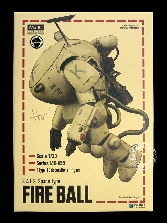 Ma.K Wave SF3D 1/20 Mecha SAFS Fire Ball/Snowman Model Kit