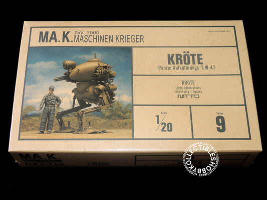 Ma.K Nitto SF3D Vintage 1/20 Mecha Kröte TW-47 Factory Sealed