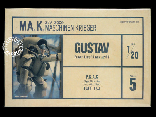 Ma.K Vintage Nitto SF3D 1/20 Gustav Model Kit Factory Sealed