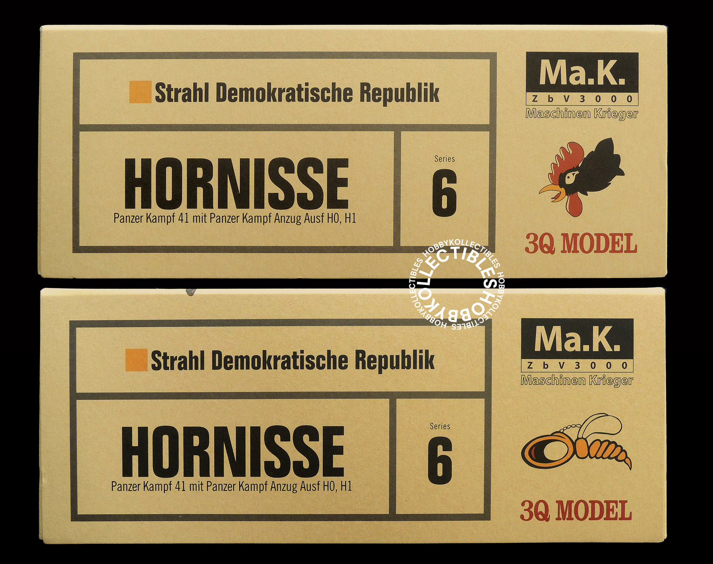 Ma.K Wave SF3D 1/20 Mecha Hornisse 3Q Model Kit