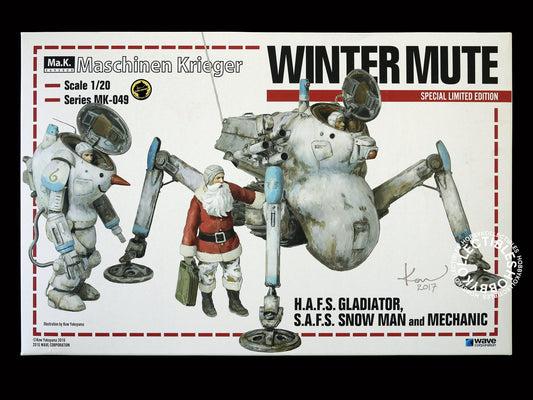 Ma.K Wave 1/20 Gladiator Snowman Winter Mute Limited Edition + BONUS