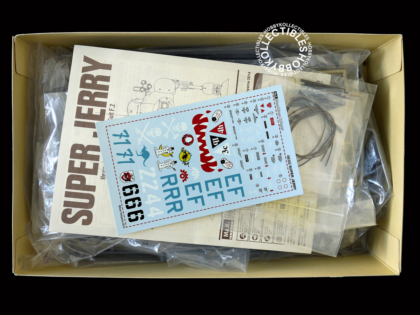 Ma.K Wave SF3D 1/20 Super Jerry F.2 Gigant Floh Model Kit