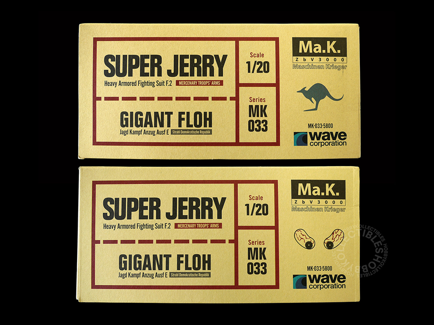 Ma.K Wave SF3D 1/20 Super Jerry F.2 Gigant Floh Model Kit
