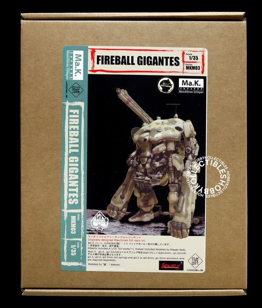 Makoto Ma.K SF3D 1/35 SAFS Fireball Gigantes Resin Model Kit