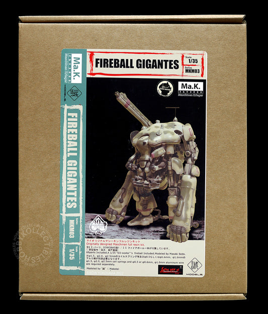 Makoto Ma.K SF3D 1/35 SAFS Fireball Gigantes Resin Model Kit