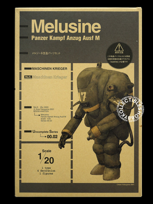 Ma.K SF3D Modelkasten Vintage 1/20 Melusine Resin TransKit