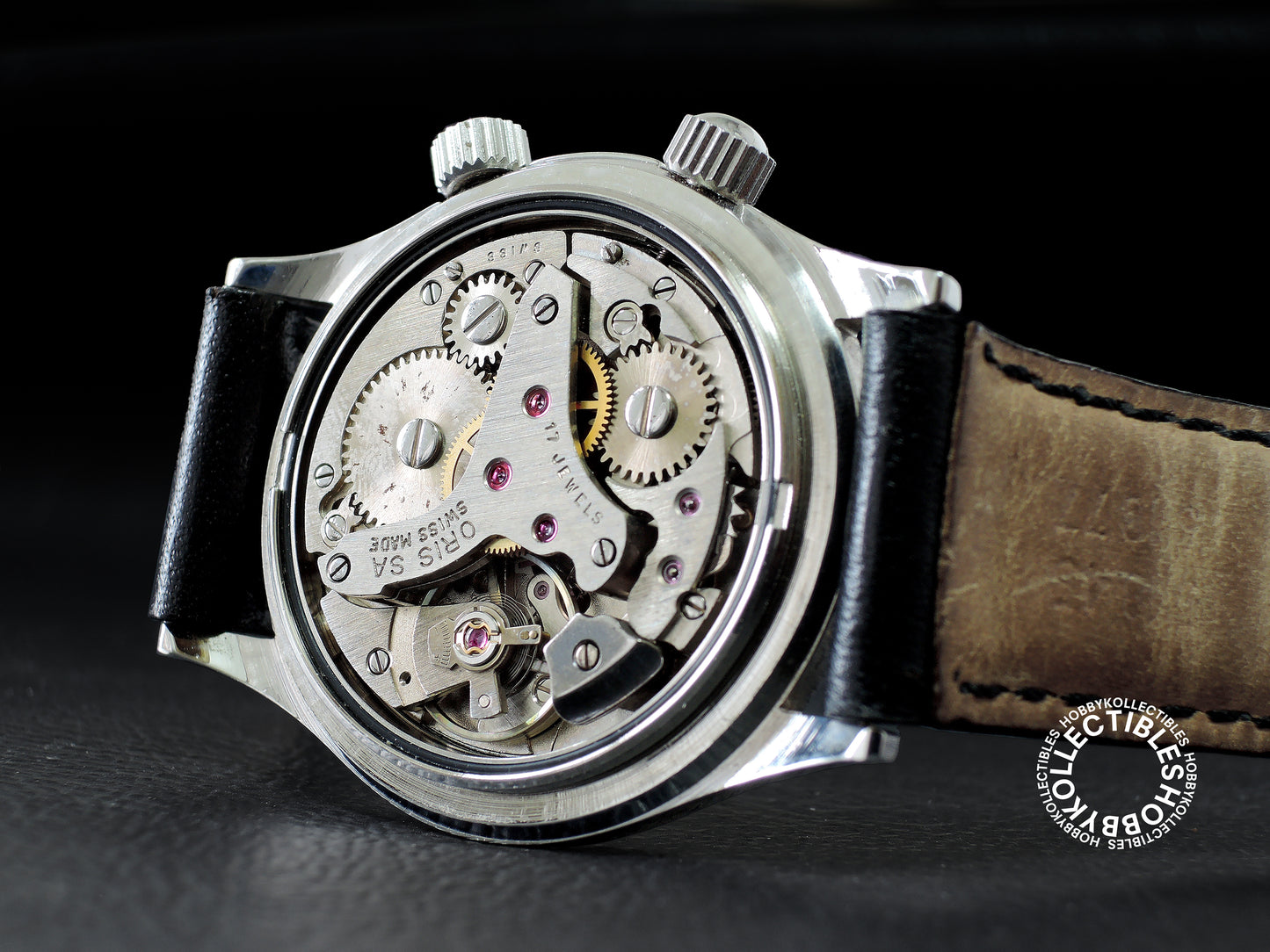 Swiss Oris Alarm Stainless Steel Wrist Watch Limited Edition
