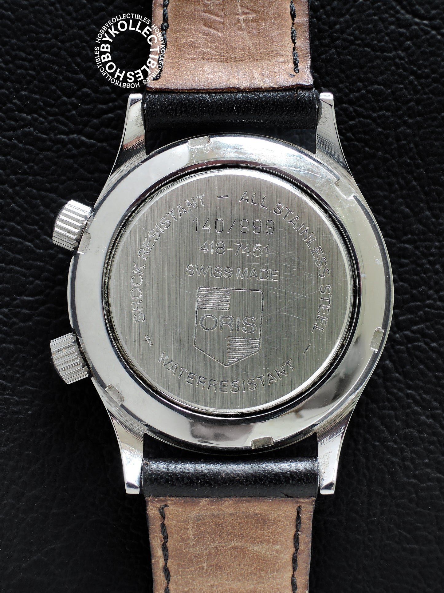 Swiss Oris Alarm Stainless Steel Wrist Watch Limited Edition