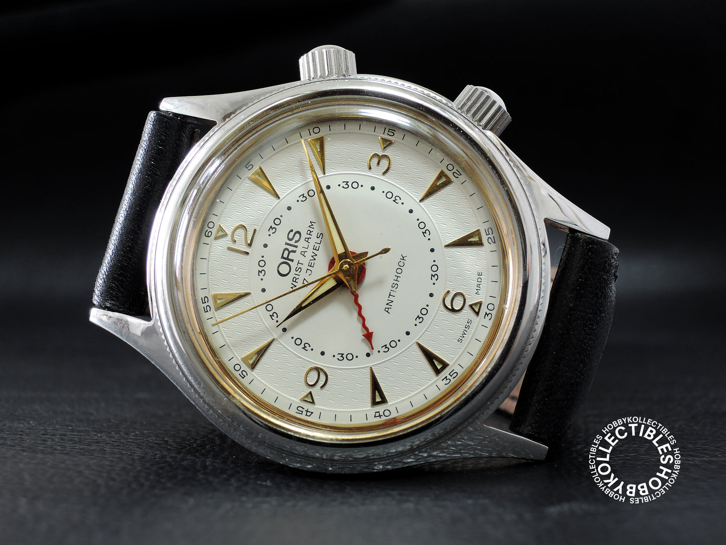 Swiss Oris Alarm Stainless Steel Wrist Watch Limited Edition