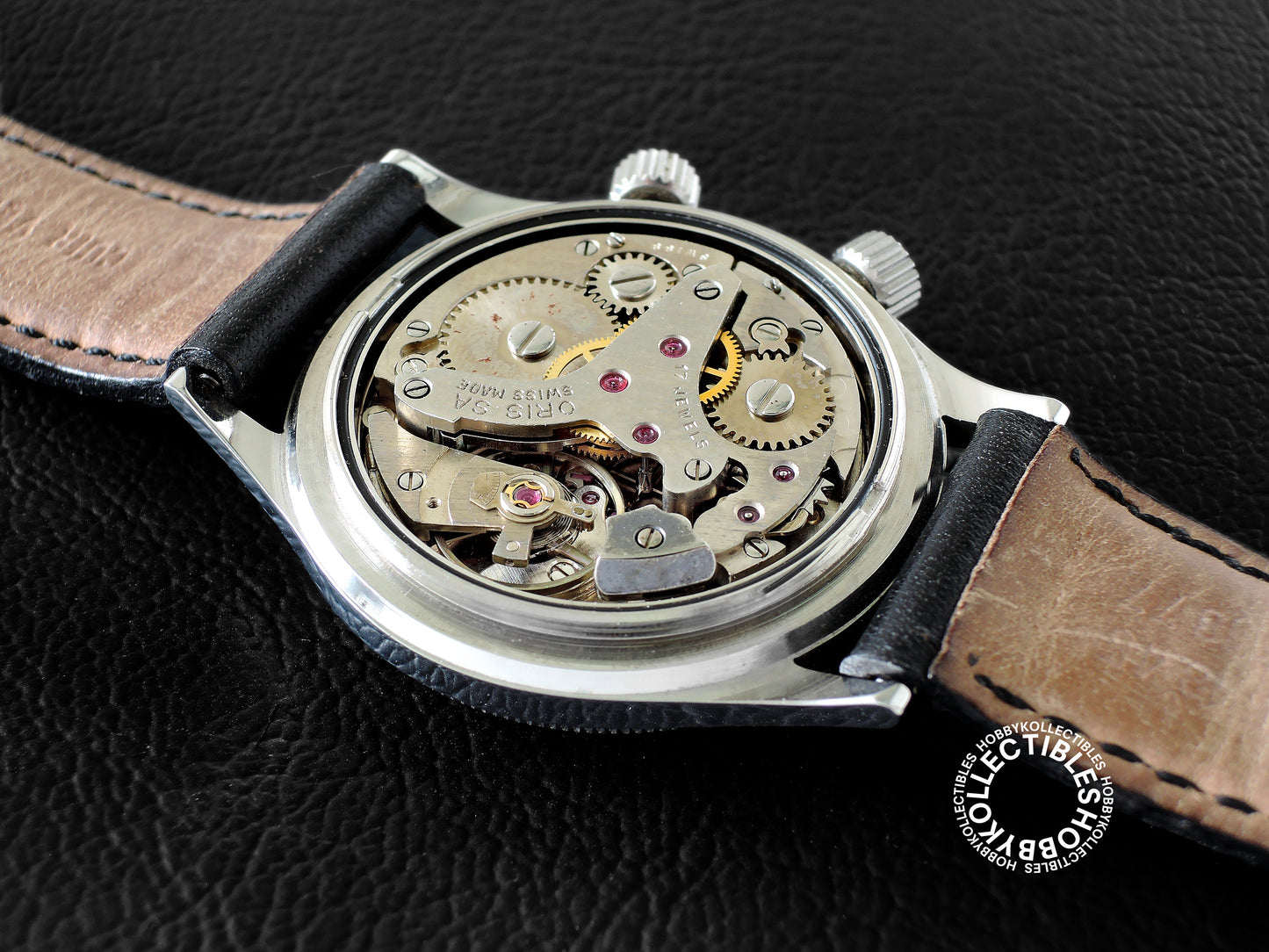 Swiss Oris Alarm Stainless Steel Wrist Watch Limited Edition