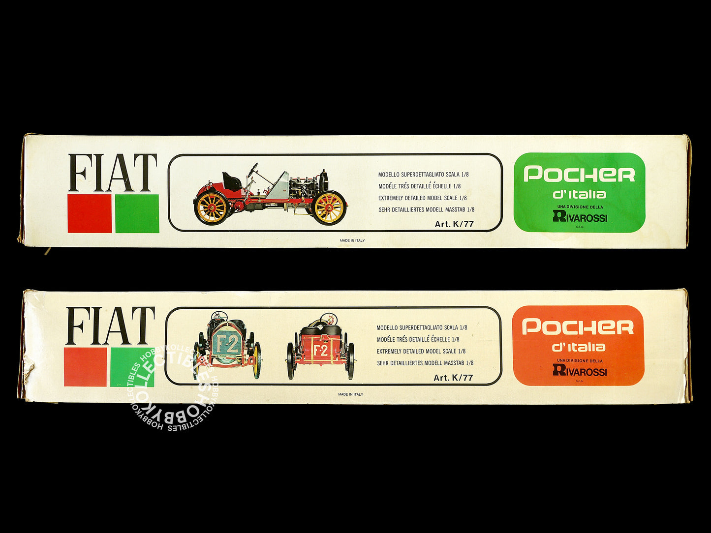Pocher Rivarossi Vintage 1/8 Fiat 1907 K77 Model Kit BOX DAMAGED