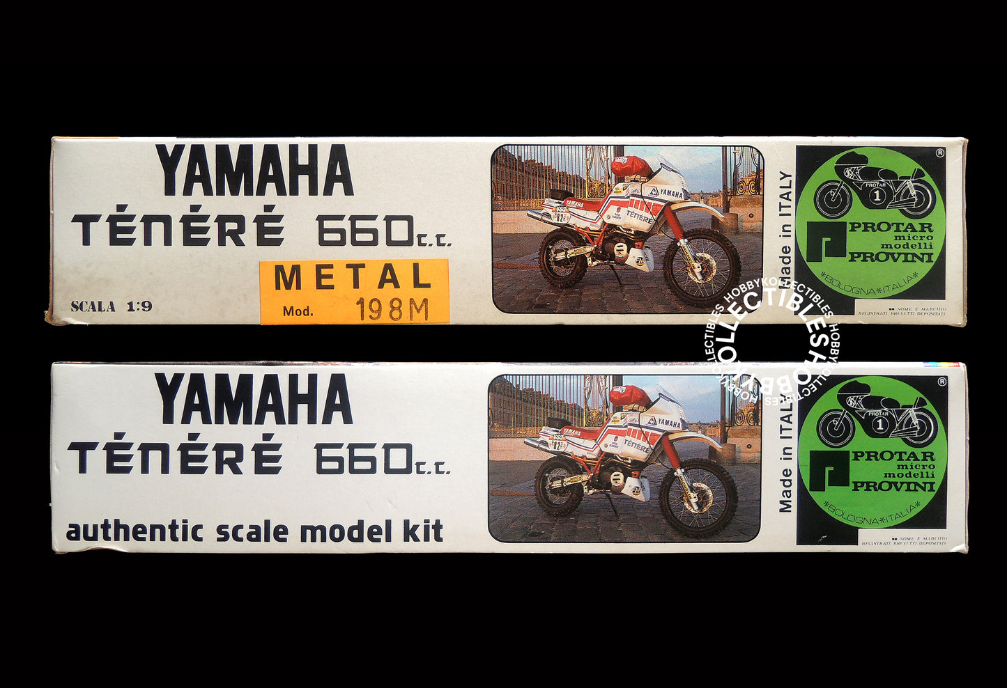 Protar Vintage 1/9 Yamaha Ténéré Motorcycle Metal Frame Model Kit