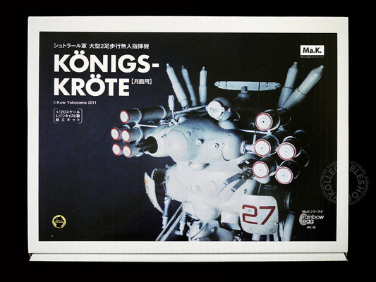 (SOLD) Ma.K Rainbow Egg SF3D Mecha 1/20 Königs Kröte Lunar Ver. Full Resin Kit