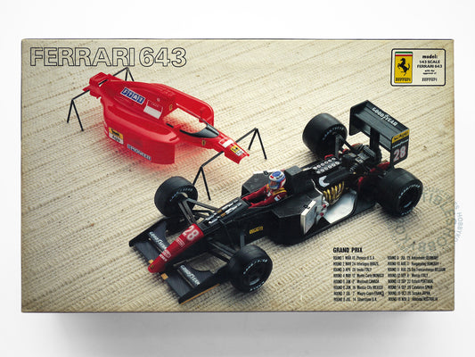Rosso Vintage 1/43 Ferrari F643 F1 Grade Up Maniac V.Model Kit