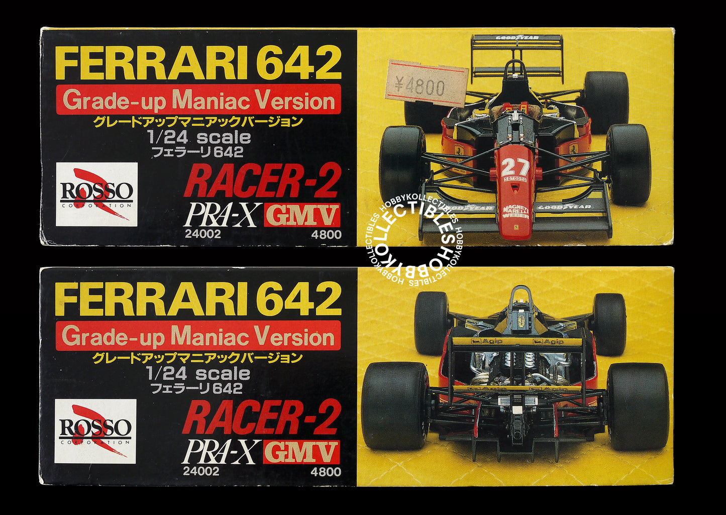 Rosso Vintage 1/24 F1 Ferrari F642 Grade-Up Maniac V. BONUS