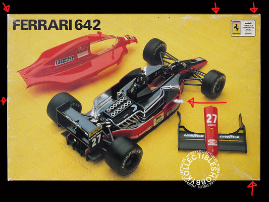 Rosso Vintage 1/24 F1 Ferrari F642 Grade-Up Maniac V. BONUS