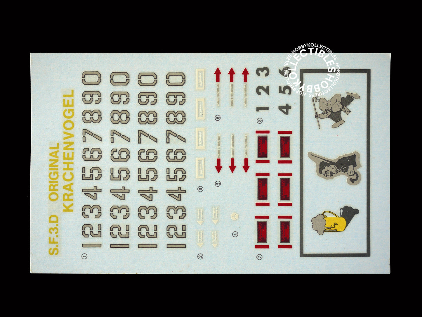 SF3D Original Vintage Ma.K 1/20 Krachenvogel FNS465 Model Kit