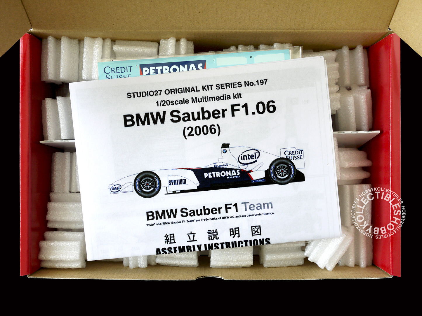 Studio27 1/20 BMW Sauber 2006 F1 Racing Model Kit Rare