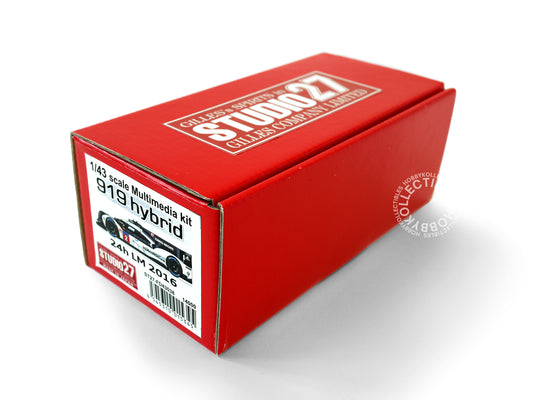 Studio27 1/43 919 Hybrid LM 24h 2016 Multi-Media Metal Model Kit