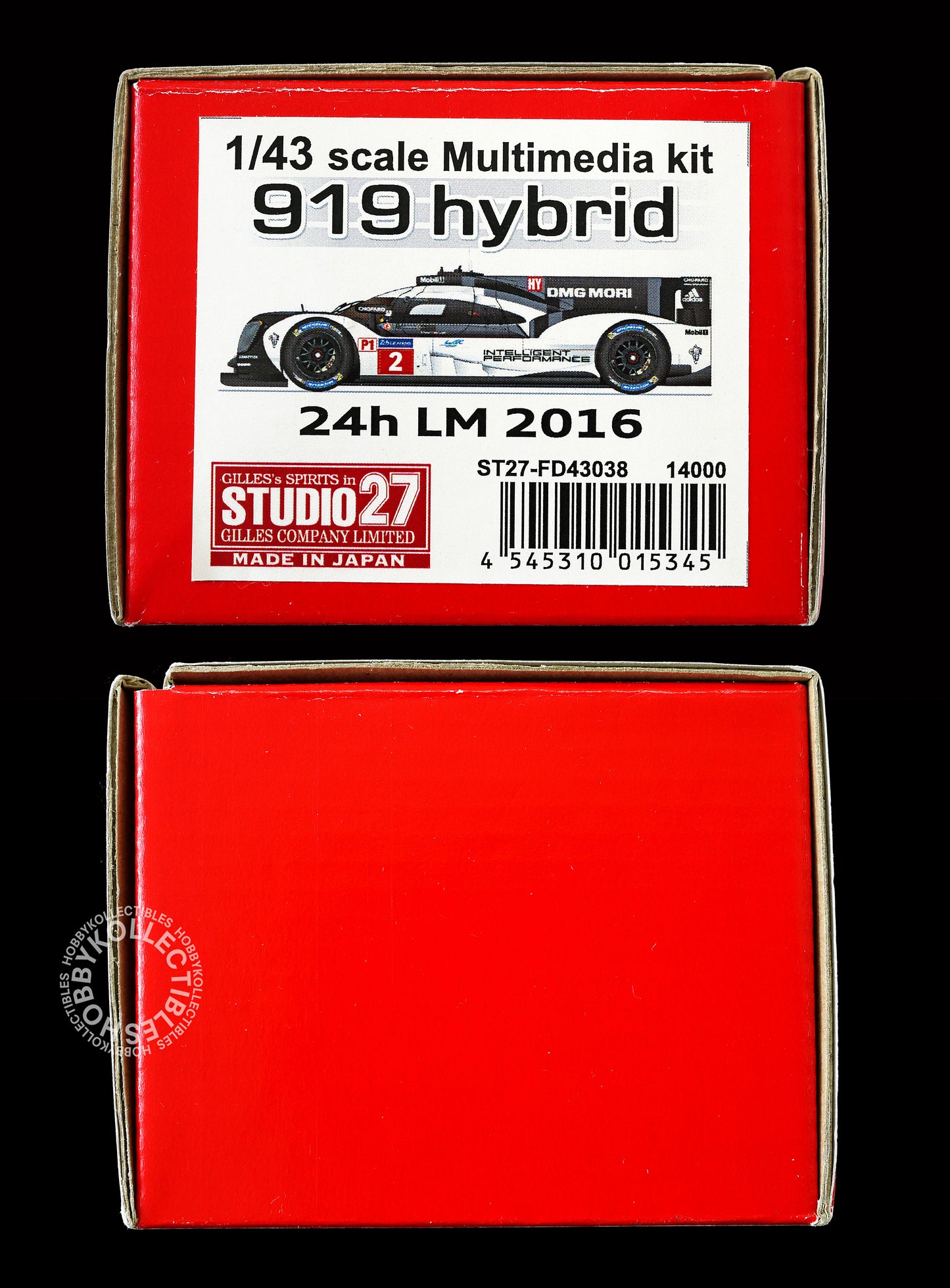 Studio27 1/43 919 Hybrid LM 24h 2016 Multi-Media Metal Model Kit