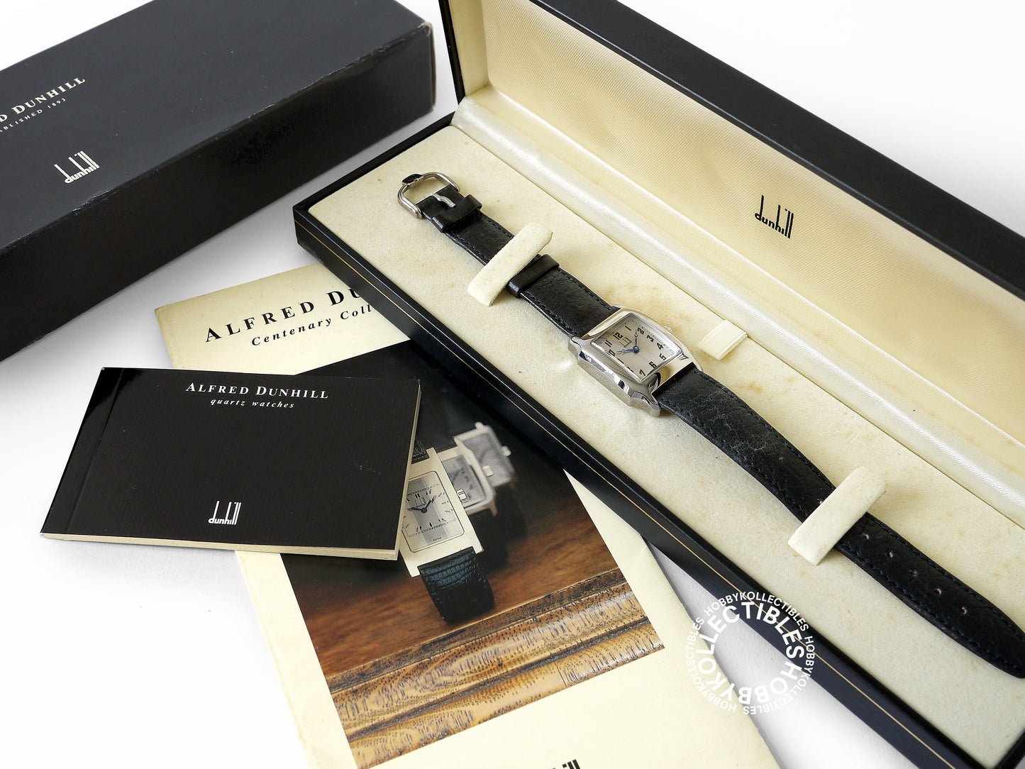 Swiss Vintage Dunhill Centenary Stainless Steel Wrist Watch