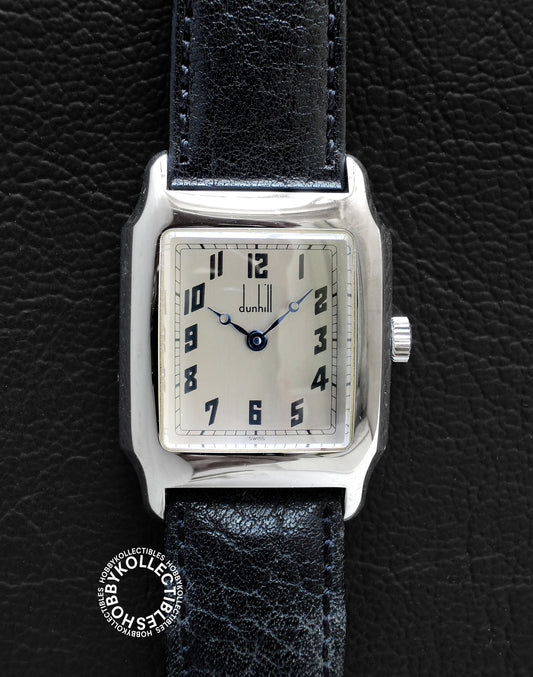 Swiss Vintage Dunhill Centenary Stainless Steel Wrist Watch