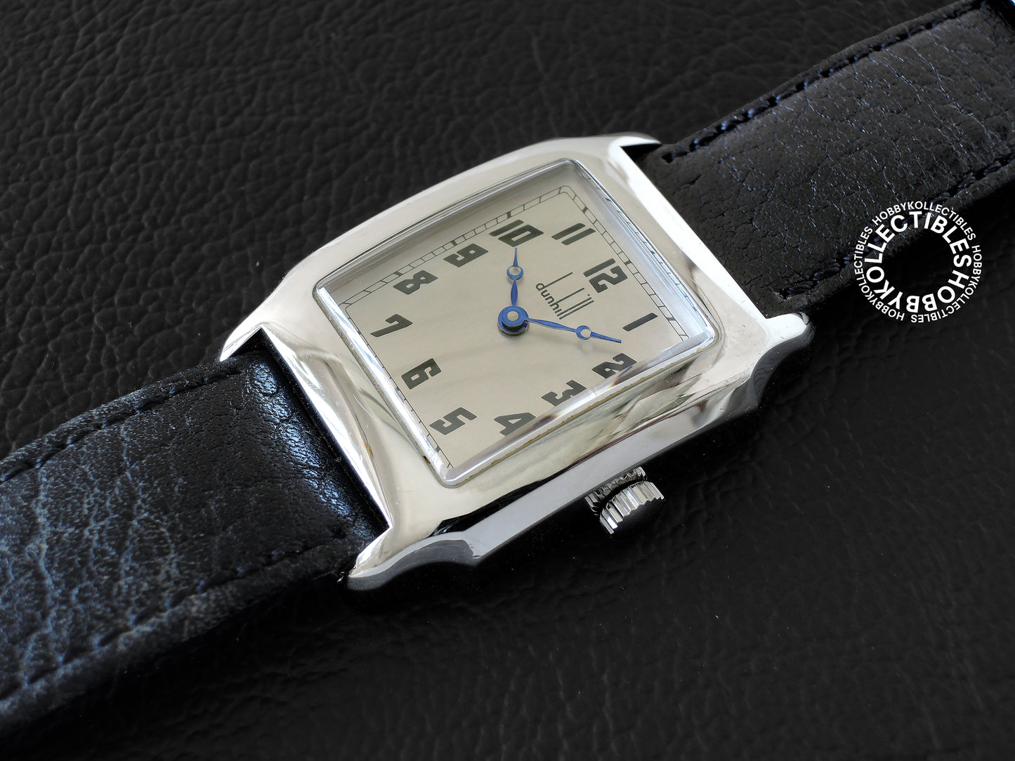 Swiss Vintage Dunhill Centenary Stainless Steel Wrist Watch