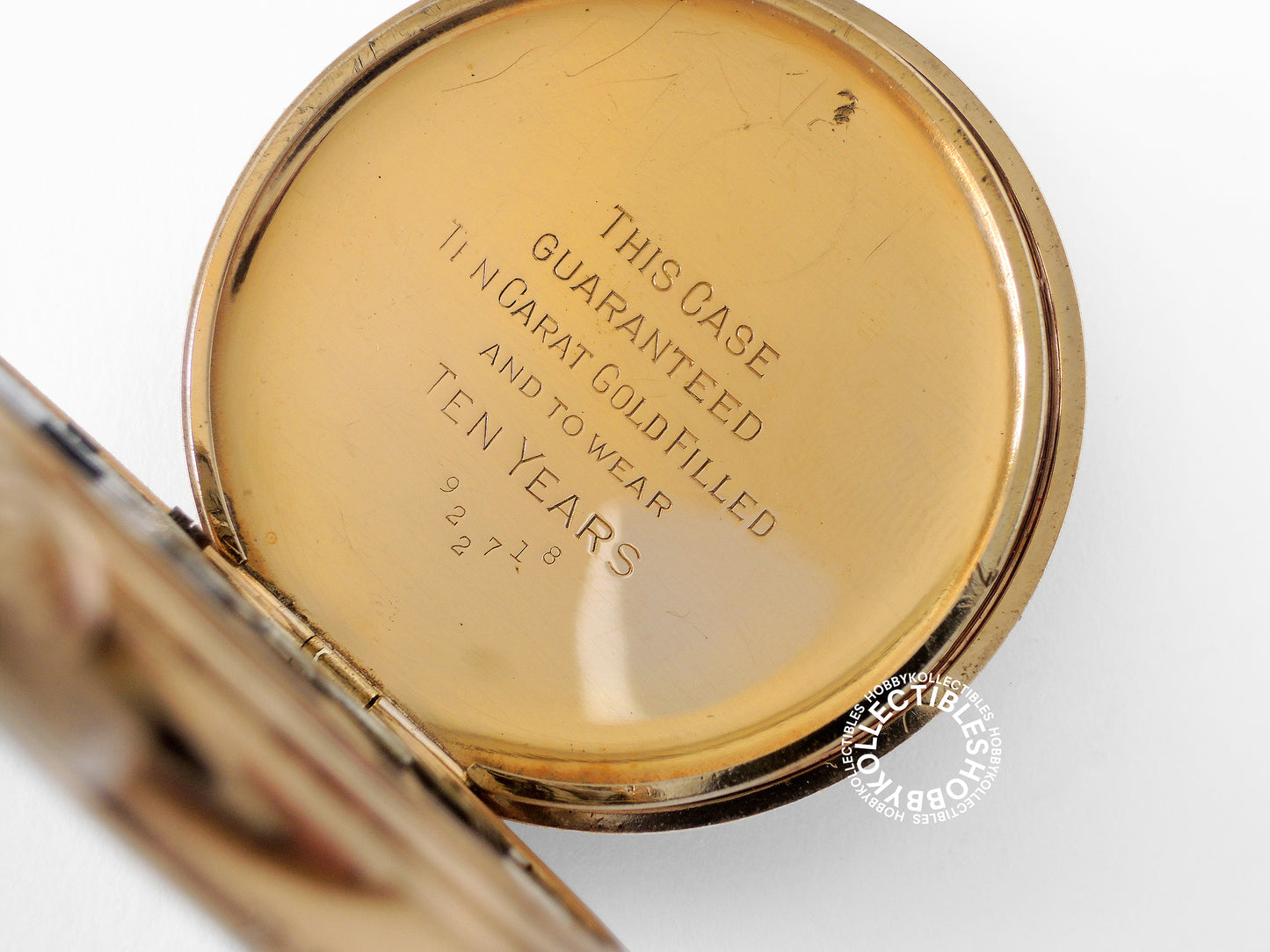 Gold Filled Open Face Lever Escapement Pocket Watch