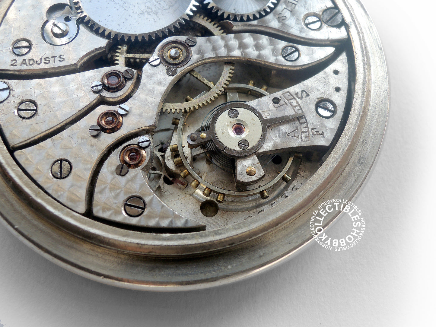 Swiss Nickel Lever Pocket Watch MISSING Swan Neck Regulator