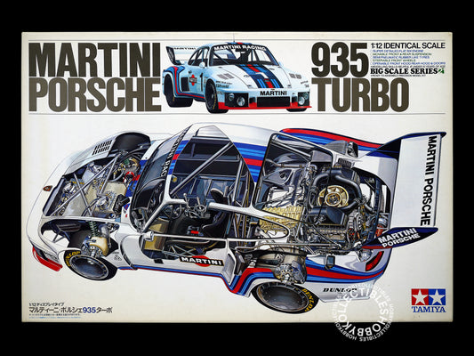 Tamiya Vintage 1/12 Martini Porsche 935 LM #12023 Model Kit
