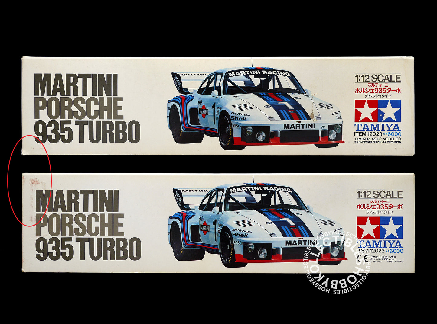 Tamiya Vintage 1/12 Martini Porsche 935 LM #12023 Model Kit