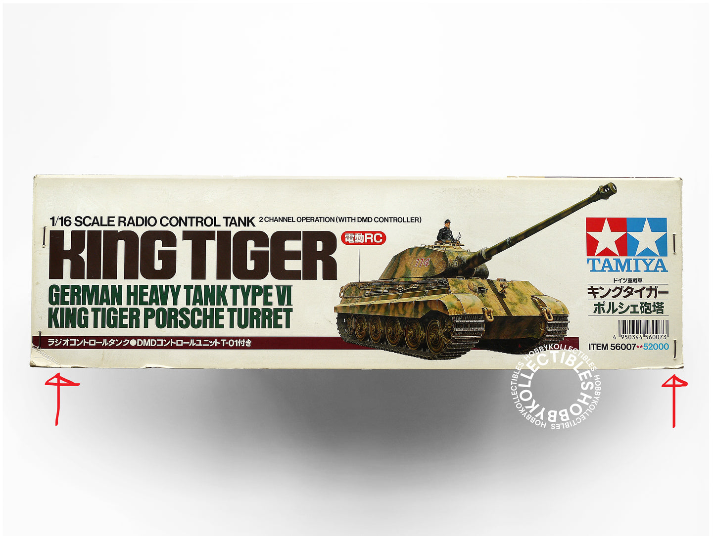 Tamiya Vintage 1/16 RC German King Tiger Tank #56007 Model Kit