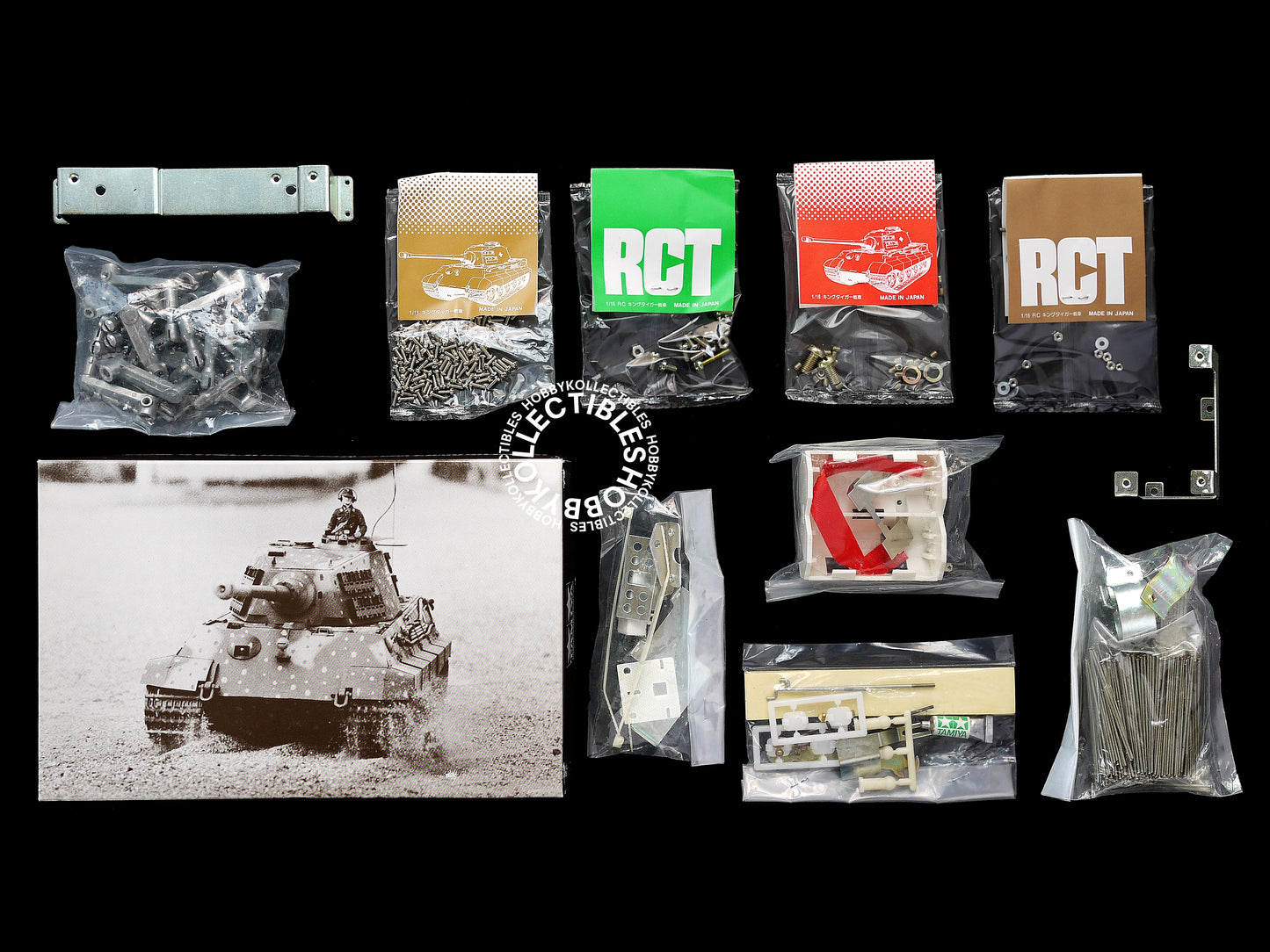 Tamiya Vintage 1/16 RC German King Tiger Tank #56004 Model Kit