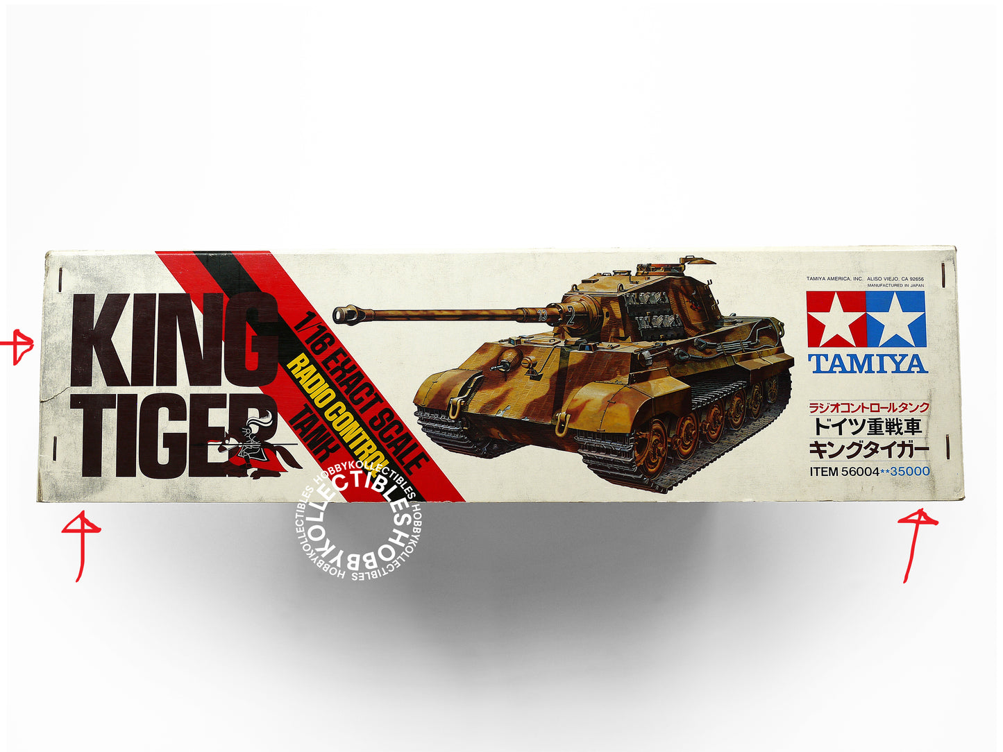 Tamiya Vintage 1/16 RC German King Tiger Tank #56004 Model Kit