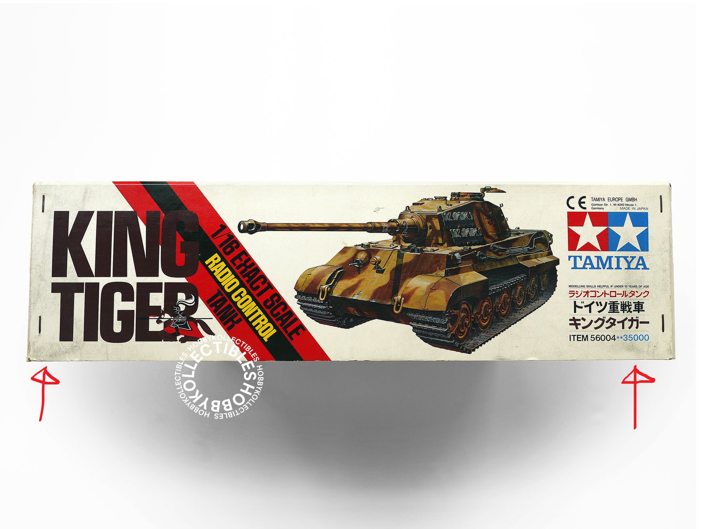Tamiya Vintage 1/16 RC German King Tiger Tank #56004 Model Kit