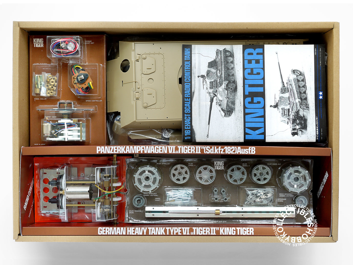 Tamiya Vintage 1/16 RC German King Tiger Tank #56004 Model Kit