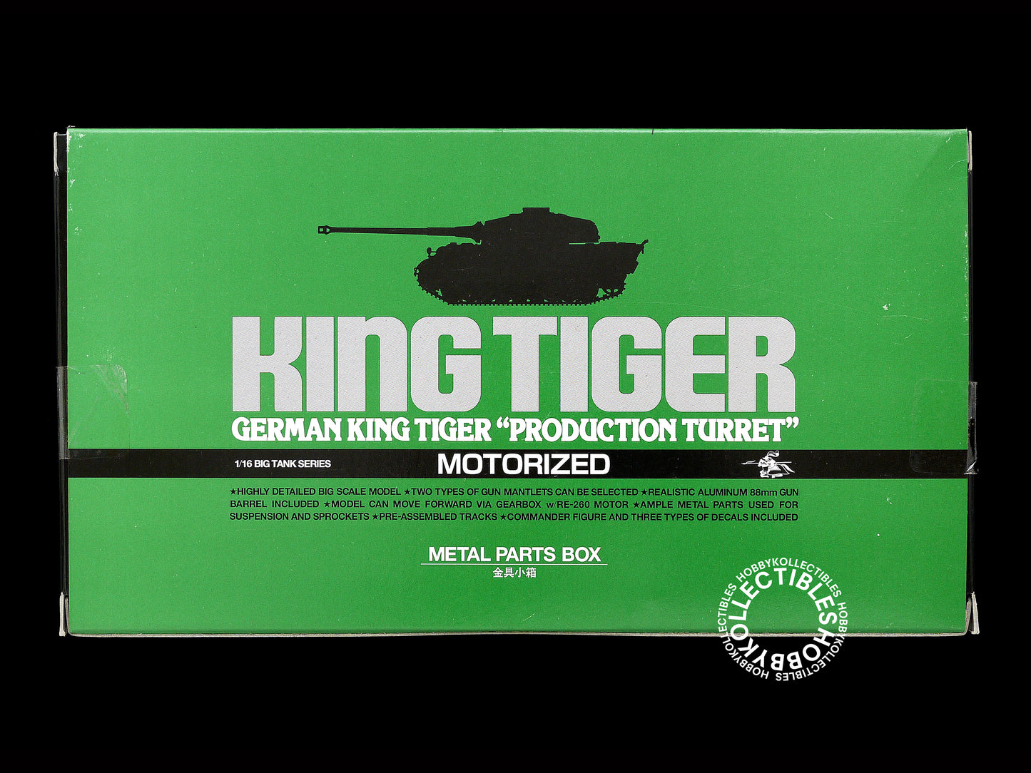 Tamiya 1/16 German King Tiger Production Turret #36204 Model Kit