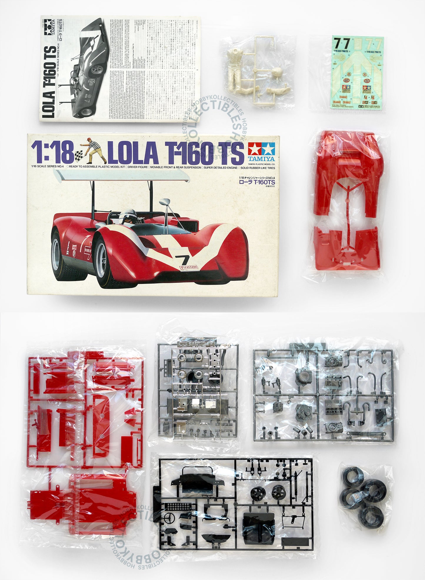 Tamiya 1/18 Vintage Lola T-160 TS Can-Am Model Kit