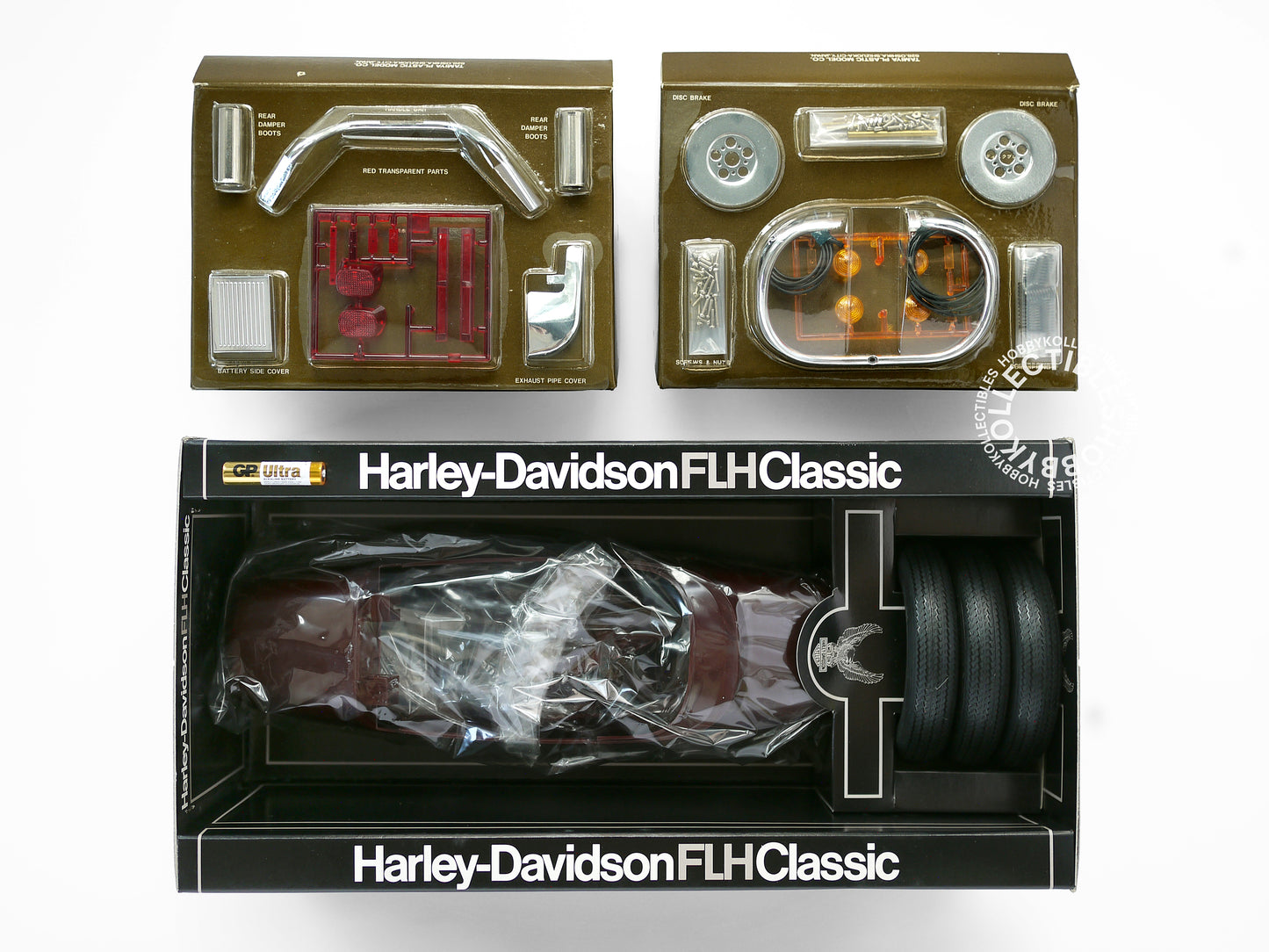 Tamiya Vintage 1/6 Harley Davidson Sidecar Motorcycle Model Kit