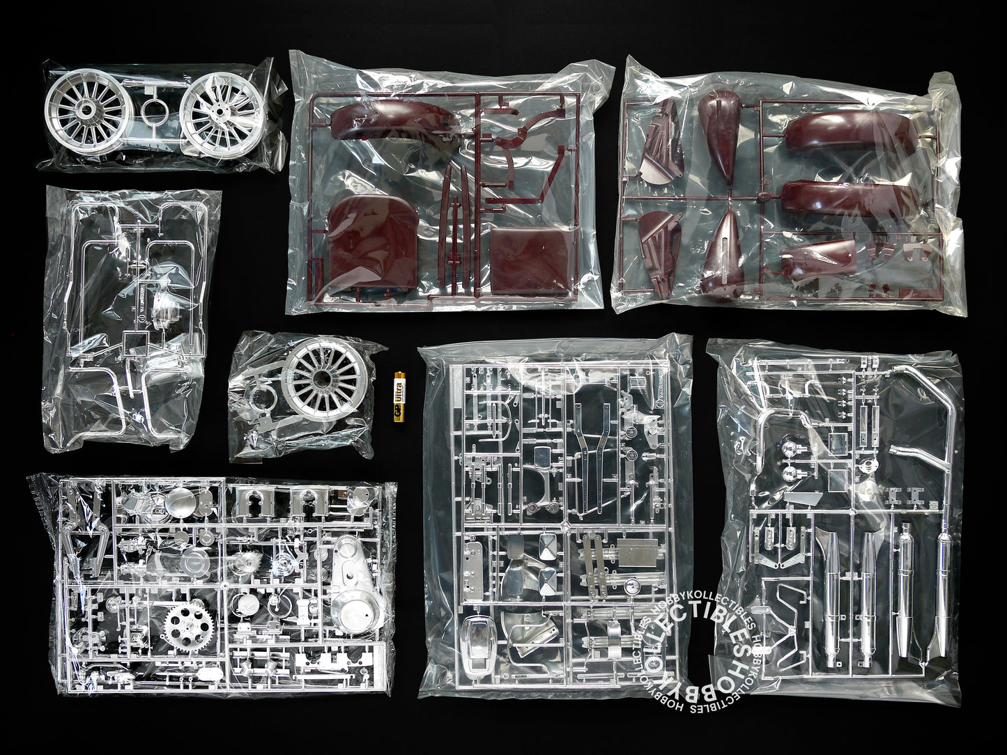 Tamiya Vintage 1/6 Harley Davidson Sidecar Motorcycle Model Kit