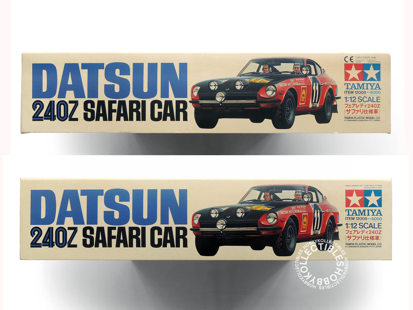 Tamiya Vintage 1/12 Datsun 240Z Safari Rally #12008 Model Kit