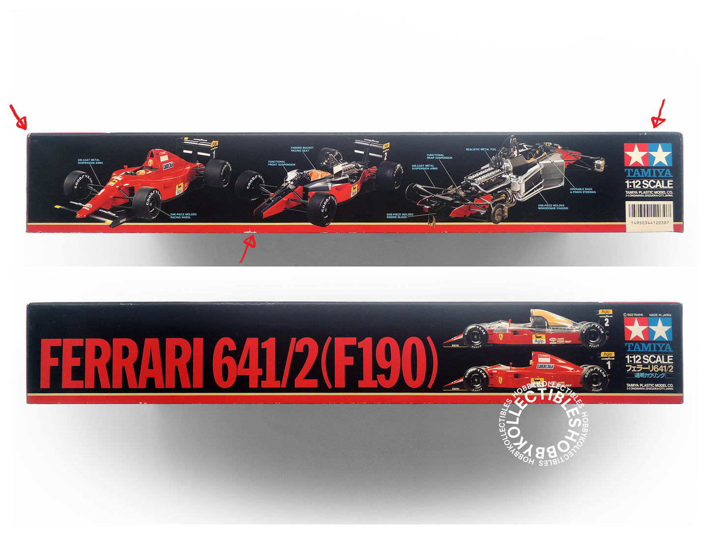 Tamiya 1/12 Full View Ferrari 641/2(F190) F1 Limited Ed. Model Kit