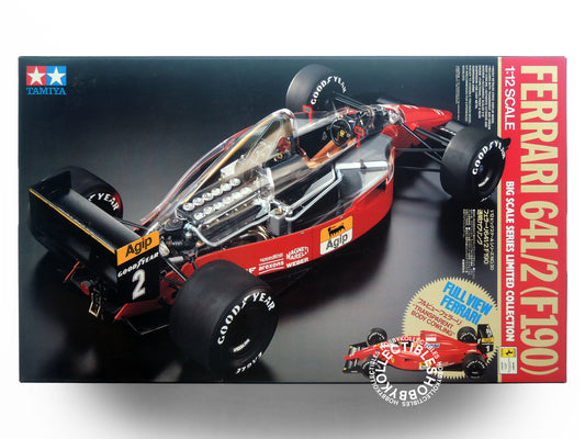 Tamiya 1/12 Full View Ferrari 641/2(F190) F1 Limited Ed. Model Kit