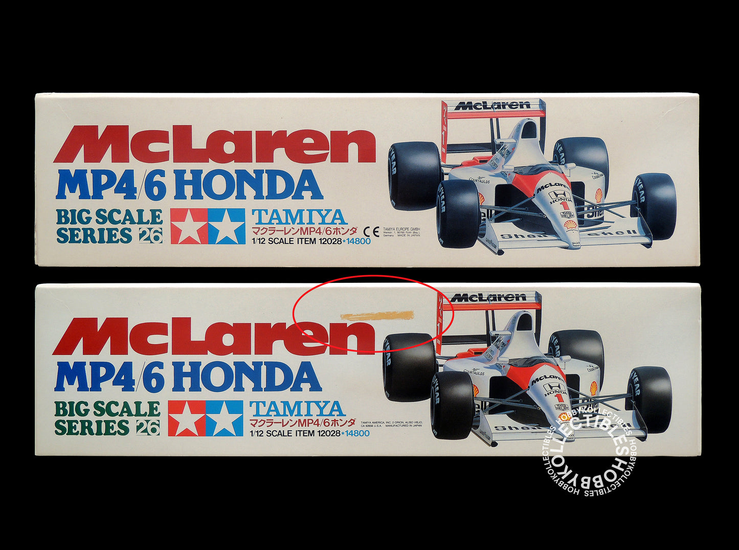 Tamiya 1/12 McLaren MP4/6 Honda F1 #12028 Plastic Model Kit