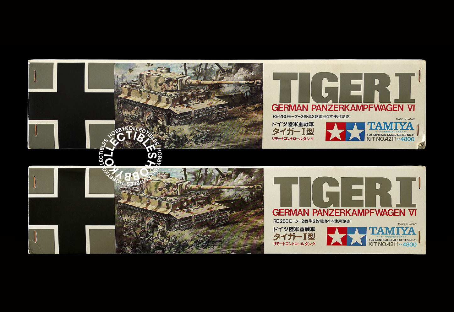 Tamiya 1/25 Vintage Motorised German Panzerkampf Wagen Tiger I #4211 Bonus!