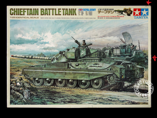 Tamiya Vintage 1/25 Motorised Chieftain #4208 Model Kit